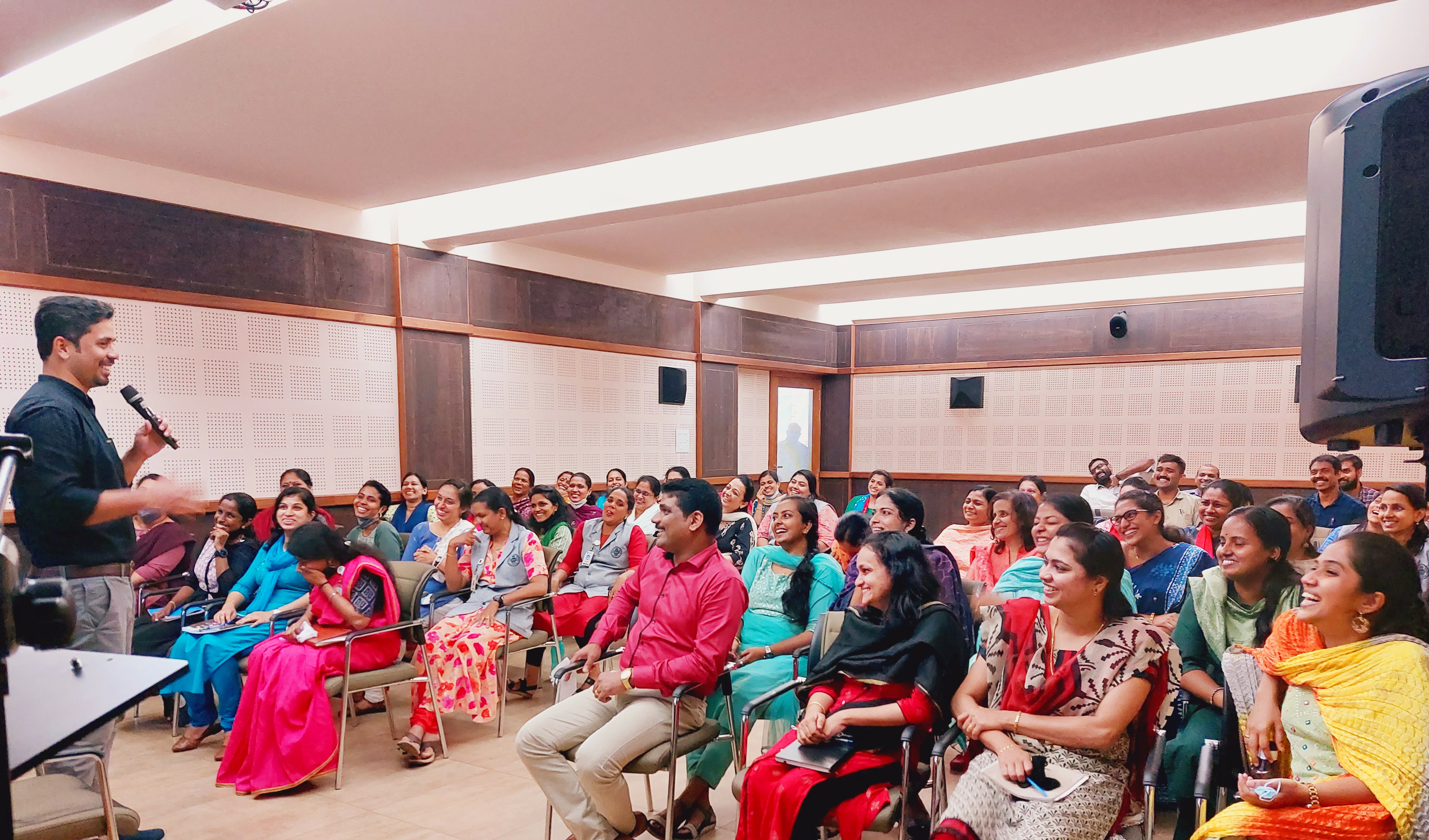 TEACHER TRAINING AT RAJAGIRI CRISTHU JAYANTHY SCHO
