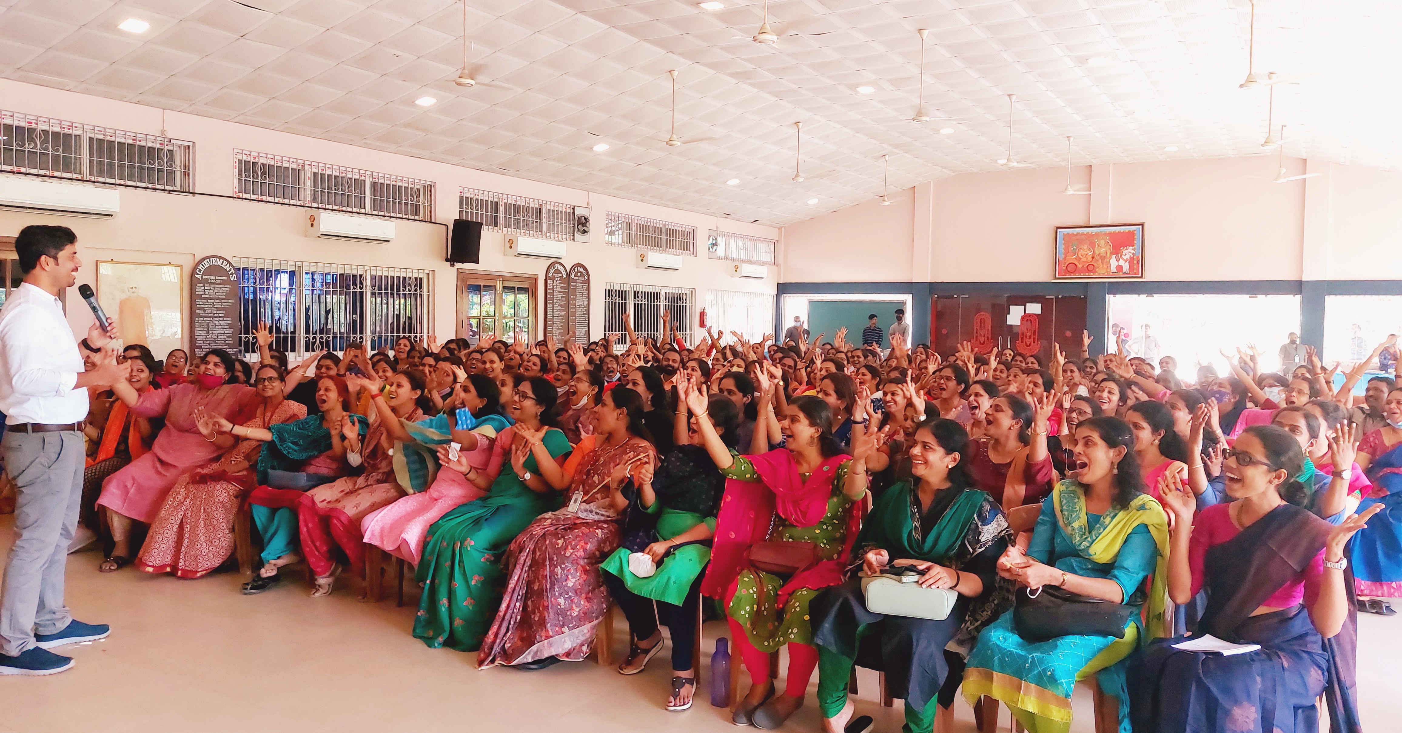 TEACHER EMPOWERMENT AT CHINMAYA VIDHYALAYA , VADUT