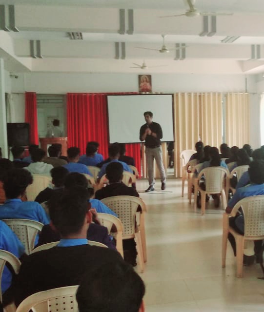 STUDENTS TRAINING AT ST.PATRIC SCHOOL WAYANAD.
